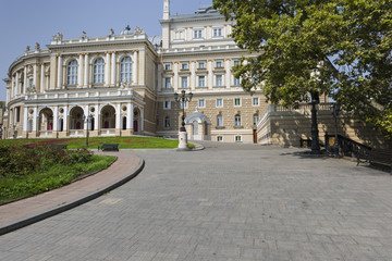 Obraz premium The Odessa National Academic Theater of Opera and Ballet in Ukraine