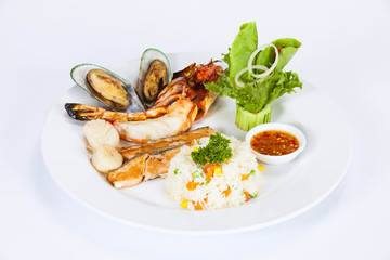 Thai food in a luxury hotel.