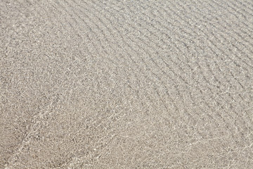 Crystal clear water of the tropical sea