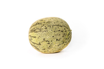 melon on a white background