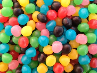 Crédence de cuisine en verre imprimé Bonbons fond bonbons gomme,multicolores