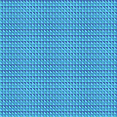Seamless geometric pattern with triangles. Shades of blue