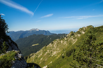 Fototapeta premium Massif de la Chartreuse - Le Petit Som.
