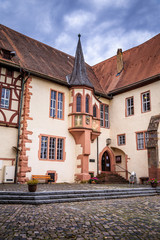 Tauberbischofsheim im Taubertal mit Schloss