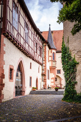 Fototapeta na wymiar Tauberbischofsheim im Taubertal mit Schloss