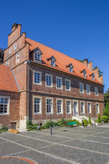 Fototapeta na wymiar Borchhorster hof in the center of Horstmar