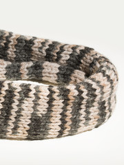 woolen scarf on white background highly detailed