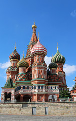 Saint Basil Cathedral cupola, Moscow, Russia