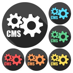 Cms icon set