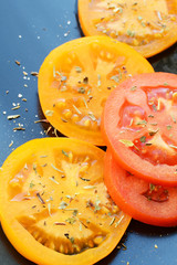 fresh tomato slices