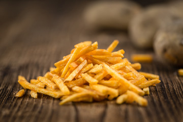 Potato Sticks (close-up shot)