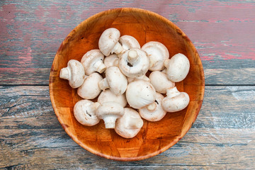 Bowl of mushrooms