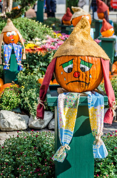 whiny pumpkin for Halloween