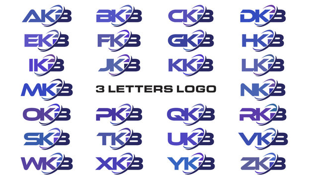 3 letters modern swoosh logo AKB, BKB, CKB, DKB, EKB, FKB, GKB, HKB, IKB, JKB, KKB, LKB, MKB, NKB, OKB, PKB, QKB, RKB, SKB, TKB, UKB, VKB, WKB, XKB, YKB, ZKB