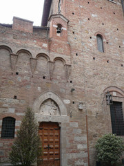 Fototapeta na wymiar View of the city of Siena
