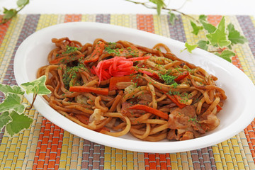 おいしそうな焼きそば