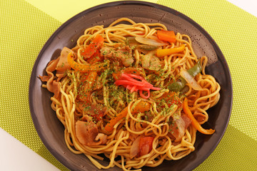 おいしそうな焼きそば