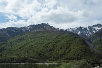 Naklejka na ściany i meble Alaska's Mountains