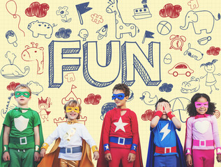 Kids Children Joy Happy Child Concept