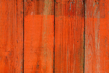 Old, Red, Wooden Door