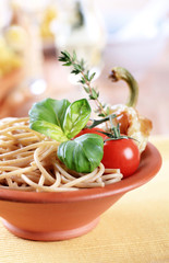 Whole wheat spaghetti