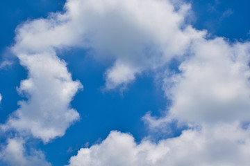Blue sky clouds