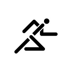 Running man icon