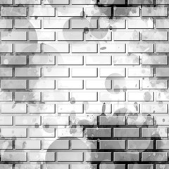brick wall, graffiti - 118779489