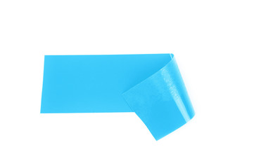 Single piece of insulating tape isolated