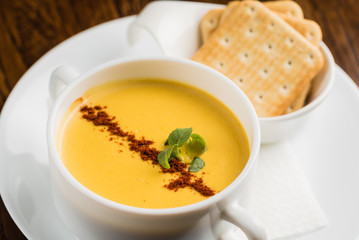 pumpkin cream soup