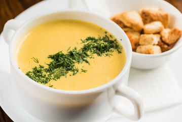 pumpkin cream soup