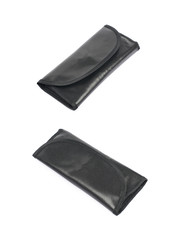 Makeup tools case bag isolated