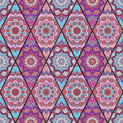 Boho Pattern Flower Mandala Tender