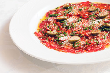 beef carpaccio