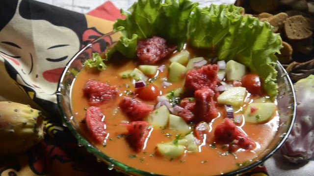 Gazpacho &Gamma;&kappa;&alpha;&sigma;&pi;ά&tau;&sigma;&omicron; גספצ'ו 가스파초 جازباتشو გასპაჩო ガスパチョ ਗੈਜ਼ਪਾਖੋ Гаспачо กัซปาโช  西班牙凍湯 Gaspatxo Gaspacho 