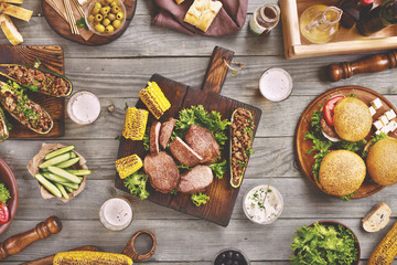 Outdoors Food Concept