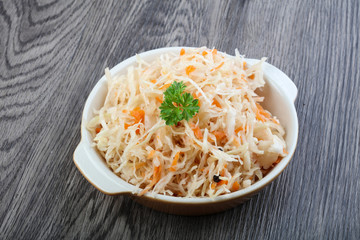 Fermented cabbage