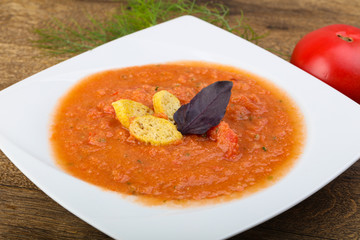 Gazpacho tomato soup