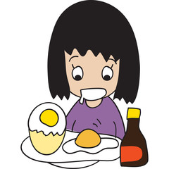 when I wake up, I am very hungry