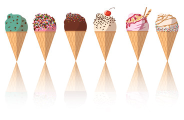 ice cream vector