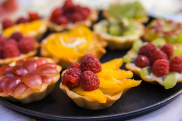 Various berry tartlets