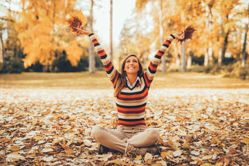 Enjoying In Autumn