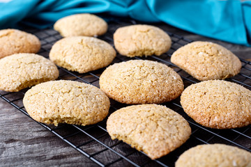 Ginger soft cookies - homemade 