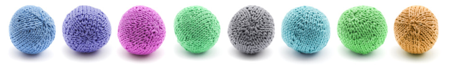 knitted round juggling ball