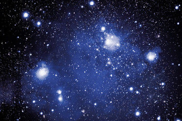 Fototapeta na wymiar Space background with stars