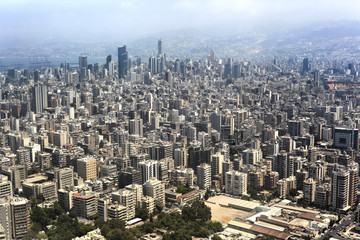 Beirut Aerial View, Lebanon
