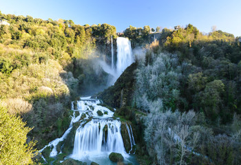 Fototapeta premium Marmore waterfall, Umbria, Italy