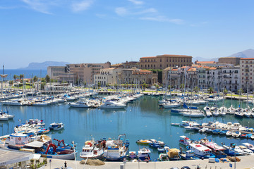 Fototapeta na wymiar Cala, Palermo