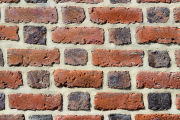 Obraz premium Background of old brick wall pattern texture.