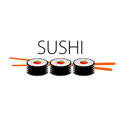 vector sushi logo